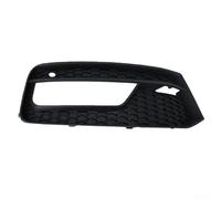 EffiFish Grille de feu de brouillard pour A1 8X 2015-2018, pare-chocs avant gauche/droite, remplace 8XA807681C 8XA807682C, plastique noir (8XA XXX 682C)