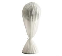 EffiFish Housse de ventilateur, étanche et résistante à la poussière, sac à poussière rond pour ventilateurs électriques, ajustement facile à lacets (longue)