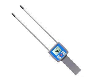 EffiFish Humidimètre numérique pour papier, bois et fibre, plage de 0 à 95 % avec écran LCD rétroéclairé, testeur industriel portable