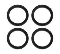 EffiFish Joint de tête d'infusion en silicone, pour tête de groupe Gaggia E61, joint torique pour cafetière, 73 x 58 x 8,5 mm, résistant aux hautes températures (4 pièces)