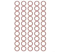 EffiFish Joint d'étanchéité en silicone résistant à la chaleur compatible avec machines à café Breville/Jura/Delonghi/Senson/Nespresso