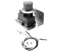 EffiFish Kit d'allumage de rechange pour barbecue de luxe avec module de fil de terre et vis bouton pour barbecue extérieur 65737 Kit d'allumage électronique