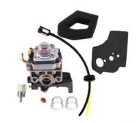 EffiFish Kit de filtre à air de carburateur avec filtre à carburant pour générateur de débroussailleuse GX25 GX35 UMK425 UMS425
