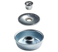 EffiFish Kit de fixation d'écrou de lame de boîte de vitesses en métal avec rondelle biseautée pour débroussailleuse FS350 FS360 FS400 FS410 FS450