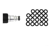 EffiFish Kit de joints toriques pour nettoyeur haute pression Karcher pour YILI, joints en caoutchouc pour raccords à connexion rapide et réparation de tuyaux (lot de 10/20) (A)