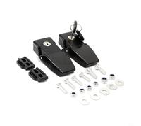 EffiFish Kit de loquet de capot avec clés pour Jeep WRANGLER JK JKU 2007-2018, verrou de capot de rechange pour sport pour SAHARA pour RUBICON, lot de 2