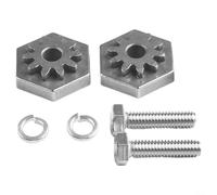 EffiFish Kit de montage pour tondeuse à gazon avec rondelle de verrouillage à vis pour Craftsman 917-04074 717-04074 717-1553