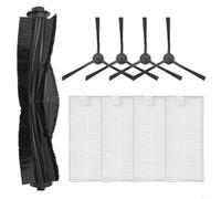 EffiFish Kit de nettoyage pour aspirateur Eureka J20 W20 Pro, brosse latérale, brosse principale, filtre pour robot, élimine complètement la saleté (E)