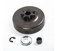 EffiFish Kit de roulement de pignon de tambour d'embrayage pour tronçonneuse MS311 MS391 Pièces de rechange avec rondelle de roulement à aiguille et E-clip 3/8"-7T