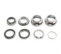 EffiFish Kit de roulement fileté de 2,5 cm pour vélo de course à pignon fixe en alliage d'aluminium CNC pour vélo de route