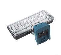 EffiFish Lampe de travail électrique 84 LED avec faisceau haut/bas pour batterie Li-ion Bosch, lampe de travail sans fil pour atelier, extérieur, utilisation sur le terrain (B)