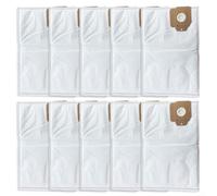 EffiFish Lot de 10 sacs à poussière pour aspirateur Karcher CV30 CV38/2 - Sacs filtrants de rechange non tissés de grande capacité pour la maison et le bureau