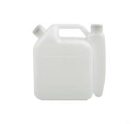 EffiFish Lot de 2 bouteilles de mélange, réservoir de capacité de 1 l avec échelle de rapport 25:1 50:1 pour tronçonneuse, tondeuse à gazon, outils électriques de jardin