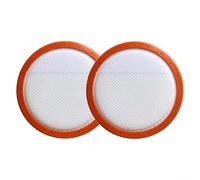 EffiFish Lot de 2 filtres HEPA lavables de 1,7 l pour aspirateur - Tissu de rechange ABS compatible avec les modèles basiques pour une meilleure qualité de l'air