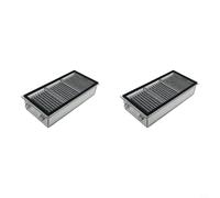 EffiFish Lot de 2 filtres HEPA pour aspirateur robot MOVA V70 ultra complet, capture de la poussière à haute efficacité, pièces de rechange blanches faciles à installer