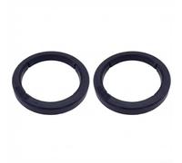 EffiFish Lot de 2 joints d'étanchéité pour machine à expresso Wega - Joint en silicone haute température 73 mm de diamètre extérieur 57 mm ID 8 mm d'épaisseur empêche les fuites d'eau