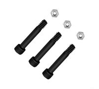 EffiFish Lot De 3 Écrous Et Boulons D’arbre Moteur De Fin Pour Gril À Granulés Compatible pour traeger pour z-grills Et pour rec Tec