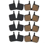 EffiFish Lot de 4 paires de plaquettes de frein à disque semi-métalliques pour VTT Magura MT5 MT7, haute performance, faible bruit pour une meilleure dissipation de la chaleur