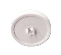 EffiFish Lot de 4 roulettes de rechange pour panier de lave-vaisselle - Rouleaux en plastique robuste pour un glissement fluide, installation de pièces blanches pour réparation de cuisine (1)