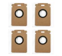 EffiFish Lot de 4 sacs à poussière à vidange automatique pour aspirateur Roborock H50 Ultra pour H60 Hub Ultra non tissés