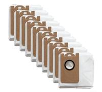 EffiFish Lot de 4 sacs à poussière de rechange pour aspirateur robot Point DUSTY800+, faciles à installer pour un nettoyage efficace des sols, blanc