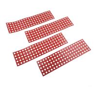 EffiFish Lot de 400 isolateurs de batterie en papier, joints creux en carton pour cellules, diamètre extérieur 17 mm x diamètre intérieur 10 mm, épaisseur 0,24 mm