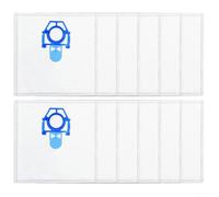 EffiFish Lot de 5 sacs d'aspirateur synthétiques de rechange pour Zelmer, Odyssey Protecto, Meteor 2 en tissus non tissés, blanc (lot de 12)