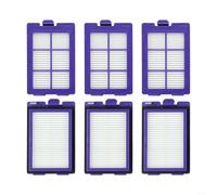 EffiFish Lot de 6 filtres de rechange lavables et réutilisables pour aspirateur RoboVac X8 pour nettoyage domestique série hybride