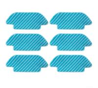EffiFish Lot de 6 serpillères humides et sèches lavables pour aspirateur Cecotec pour robot Conga 4690 6090 7090 4090 4490 5090 5490