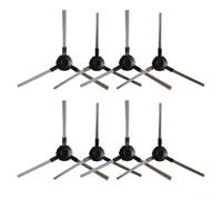 EffiFish Lot de 8 brosses latérales de rechange pour aspirateur robot Taurus Homeland Gyro RVCA1001B - Nettoyage des coins facile et rapide à utiliser