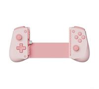 EffiFish Manette de jeu extensible, pour iOS et Android - Compact 21 x 9,3 x 5,4 cm, construction ABS, jeu en déplacement (rose)