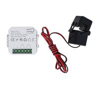 EffiFish Moniteur d'énergie, 110 V 240 V pour Tuya For Life pour ZigBee, moniteur de performance bidirectionnel intelligent (2CT) (1CT)