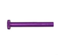 EffiFish Outil de retrait de jambe inférieure en alliage d'aluminium pour Fox 32/34/36/38/40 - Violet (C 117 mm x M8)