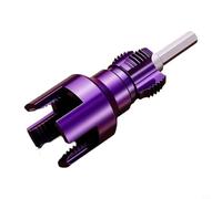 EffiFish Ouvre-filetage double taille pour tuyau d'eau, 4 à 6 points PPR en plastique PVC, outil de filetage interne en alliage d'acier (6 points)