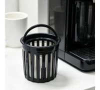 EffiFish Panier filtrant de rechange pour machine à café Donlim DL-KF1061 | Pour un ajustement parfait pour Panasonic, pour Donlim DL-KF1061, taille 9 x 9 x 8,7 cm, plastique PP noir