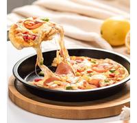 EffiFish Plat à pizza profond de 22,9 cm pour croûte épaisse (25,4 cm)