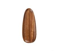 EffiFish Plateau en bois, organiseur multifonction pour un usage domestique, entrée, table de chevet, table basse, solution peu encombrante, marron (30 x 12 x 2 cm)