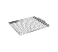 EffiFish pour accessoire pour gril 36.5cm pour Camping et Jardin Extérieur | Acier inoxydable pour durable, résistance haute température, pour surface lisse, pour idéal fruits de mer, nettoyage rapide