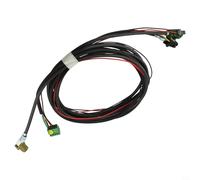 EffiFish Pour CarPlay Media USB AUX Switch 5Q0035726E, pour Golf 7 MK7 pour Passat B8, prise de rechange en plastique et métal pour connectivité audio de voiture (fil)