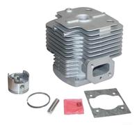 EffiFish Pour piston durable de 50 mm pour remplacement de souffleuse à | Alésage précis de 50 mm, compatible avec EB650/EB850, restaure la puissance du moteur, installation simple boulonnée