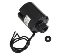 EffiFish Pressostat de compresseur d'air réglable pour systèmes monophasés - Robuste 16 A 220 V Unité grise (filetage interne)