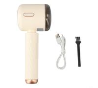 EffiFish Rasoir à tissu rechargeable, rasoir anti-peluches avec tête de coupe à 6 feuilles et cylindre anti-peluches dissimulé, poignée, bac de rangement amovible (affichage numérique B)