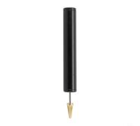 EffiFish Rouleau de peinture pour bords en cuir, outil en alliage d'aluminium pour teinture précise sur ceintures, portefeuilles, chaussures, accessoires de bricolage, noir