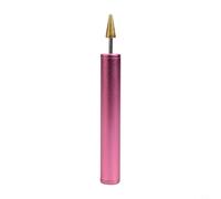 EffiFish Rouleau de peinture pour bords en cuir, outil en alliage d'aluminium pour une teinture précise sur ceintures, portefeuilles, chaussures, accessoires de bricolage, noir (rose rouge)