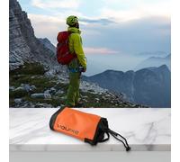 EffiFish Sac à magnésie d'escalade réglable avec système de tirage rapide Orange Vert Capacité 5 l (orange)