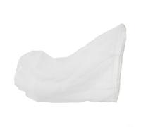 EffiFish Sac filtrant réutilisable en maille de nylon 100-300 mailles avec cordon de serrage pour filtration d'aquarium, filtre multi-usage, 30 x 45 cm, blanc (100 mailles)