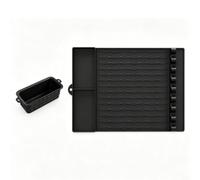 EffiFish Silikon Grillmatte Mit Ölfangschale 16X11,5(black)