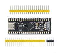 EffiFish STM32F401CCU6 Carte de développement 32F4 Core 25 MHz pour support CRYSTAL MicroPython Kit d'apprentissage compact pour projets embarqués (STM32F411)