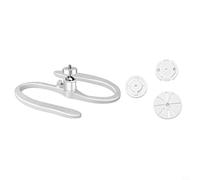 EffiFish Support de serrage flexible pour TP-Link pour TAPO C200/C210/C220/C201/C202/C211, support en silicone sans outil pour une installation murale sans dommage (blanc)