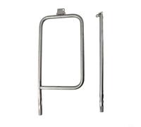 EffiFish Tube de brûleur en acier inoxydable 304 56 cm pour barbecue Weber Q300 Q320 Q3000 Q3200 - Composant de rechange pour barbecue - Ensemble de brûleur avec matériel d'installation, pièces de